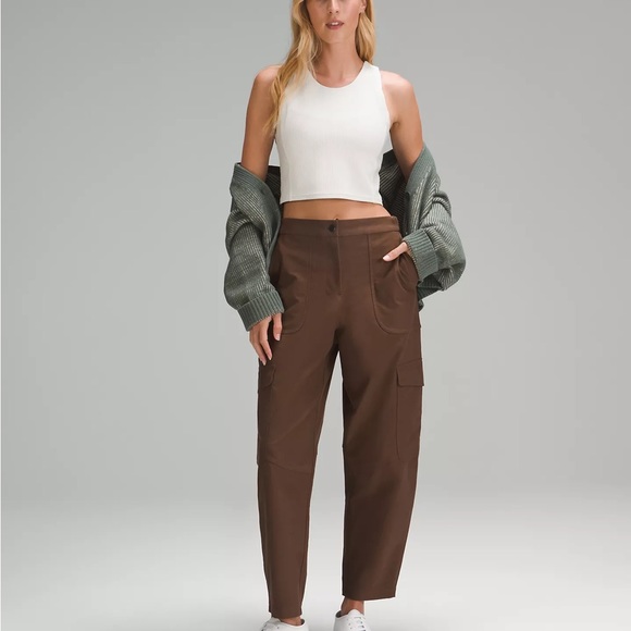 Lululemon Light Utilitech Cargo Pocket High-Rise Pant Sz.27 - Picture 2 of 5